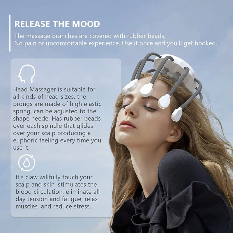 OctoRelief Head Massager